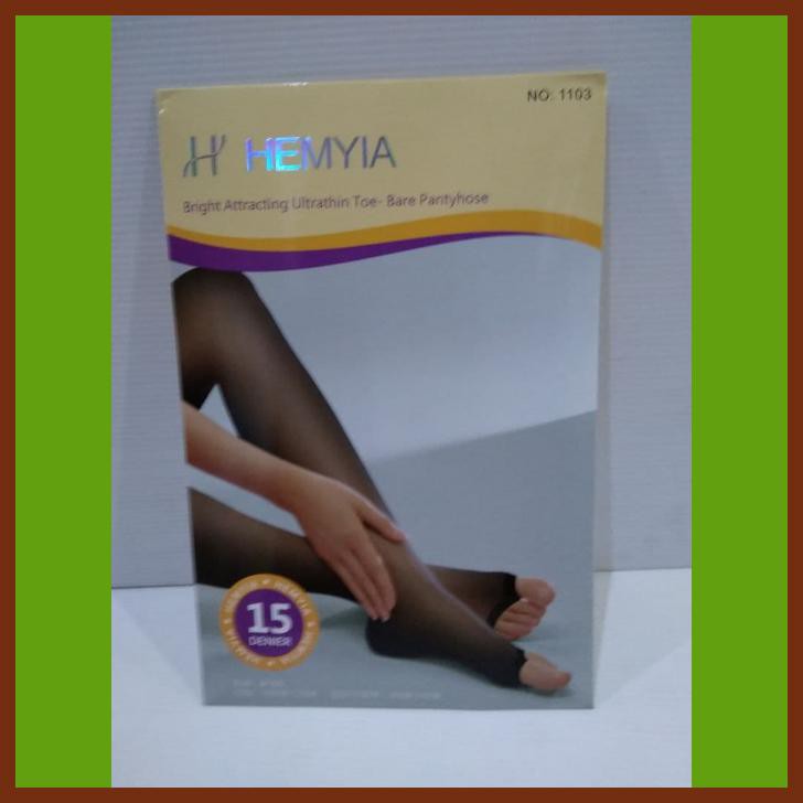 STOCKING TIPIS OPEN TOE BIG SIZE / HEMYA / STOCKING TRANSPARAN / XXL