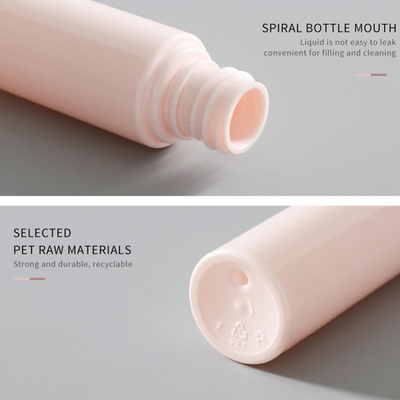1pc Botol Spray Kosmetik / Makeup / Macaron Portable Ukuran 30ml Untuk Travel