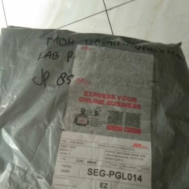 Batik Couple Keluarga Sania Ruffle Ori Ndoro Jowi Dnt - Motif Ulir Merah Couple Batik Teekomplit