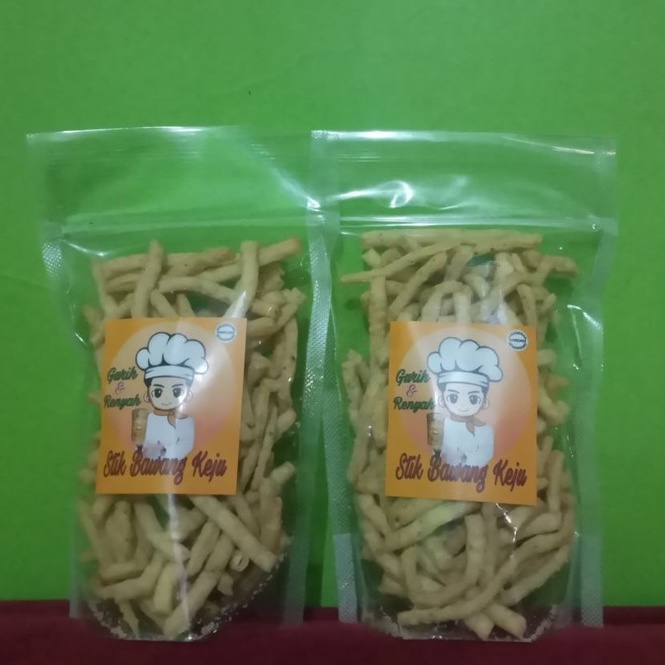 

Stik Bawang Rasa Keju (POUCH ISI 150 GRAM)