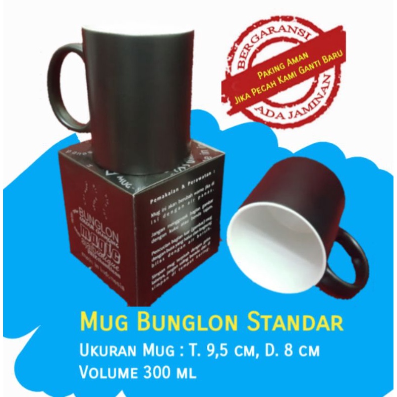 Mug Bunglon Standar Polosan