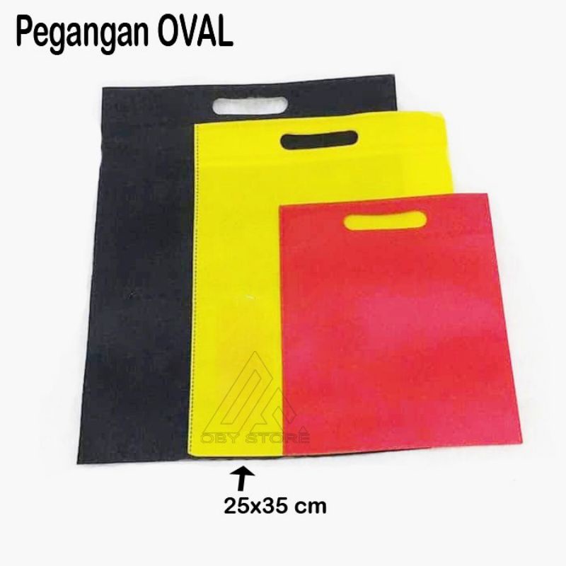 spunbon sablon 25×35 tas  oval