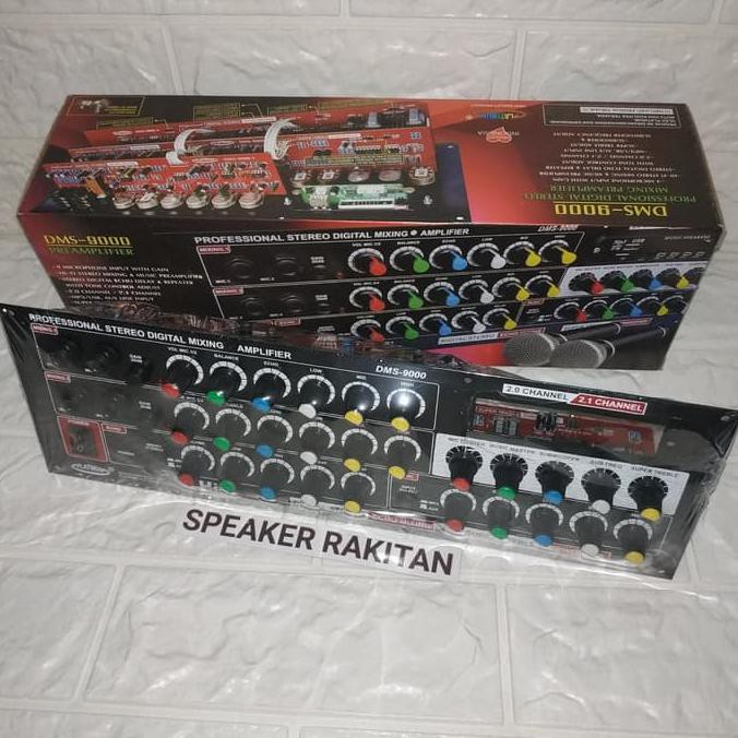 Kit Professional Digital Mixing / Mixer Audio Dms-9000 .