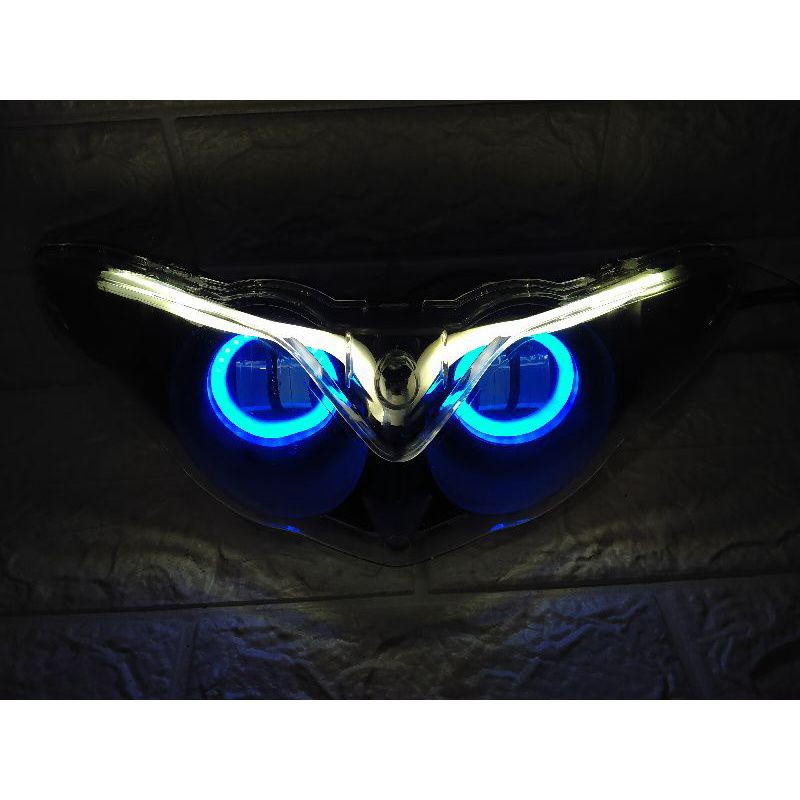 PAKET REFLEKTOR LAMPU DEPAN PROJI PROJIE DAYMAKER YAMAHA JUPITER Z BURHAN 2008