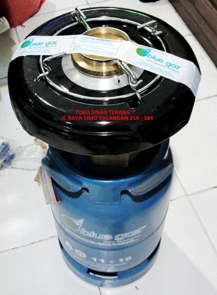 DARIN Kompor Gas 1 Tungku BLUE GAS NKD New Kompre Deluxe di Apartemen