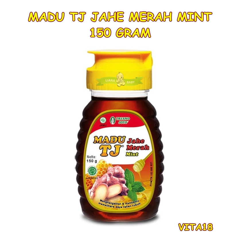 VITA18 MADU TRESNO JOYO MADU TJ JAHE MERAH MINT 150 GR