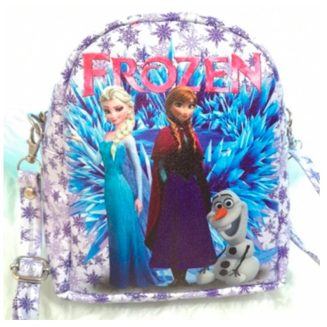 ( BAJ)TAS SELEMPANG ANAK CEWEK FASHION IMPORT TALI FULL PRINTING WATERPROOF LOL UNICORN HK FROZEN PO / TA025