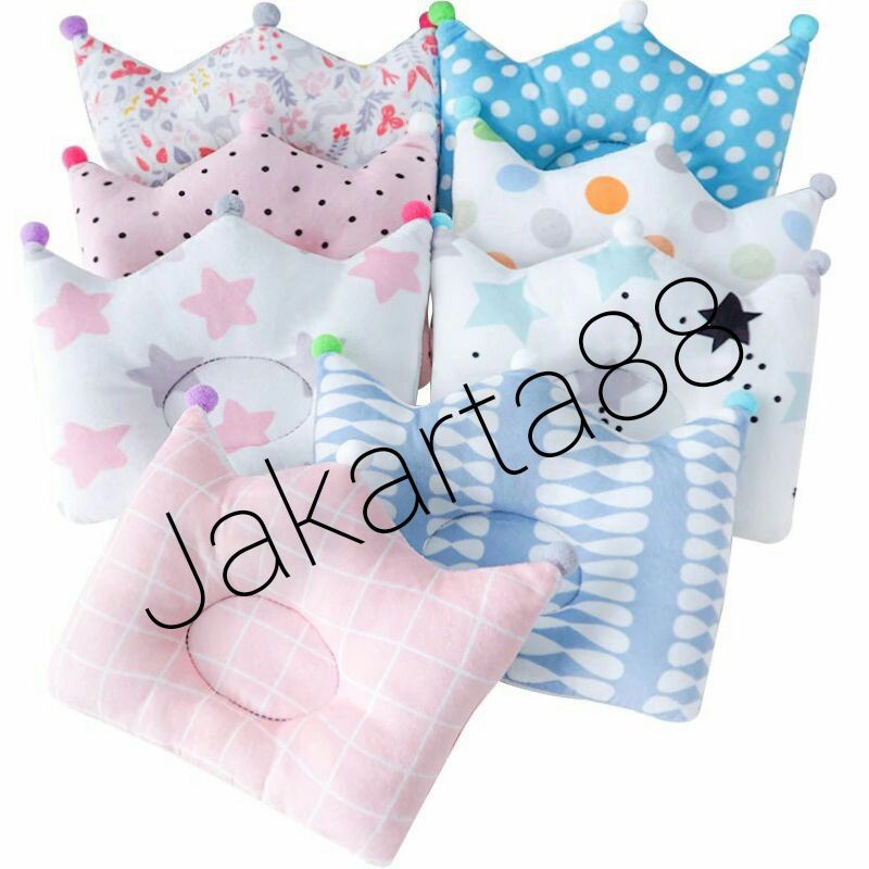 Bantal Bayi  / Bantal  Anti Peyang Bantal Baby / Bantal Peang Mahkota / Bantal Mahkota BCM09 U1