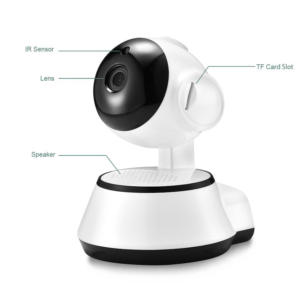 Smart Camera Wifi V380 Q6 8MP Wireless Mini IP CCTV Phone Audio - CCTV V380 Q6