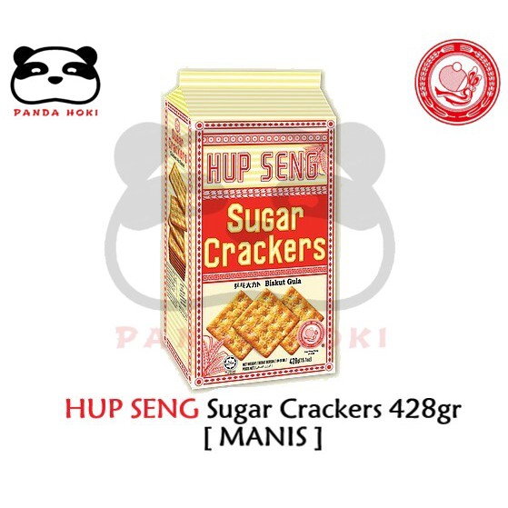 

HUP SENG Sugar Crackers 428g / Biskuit Hupseng Manis