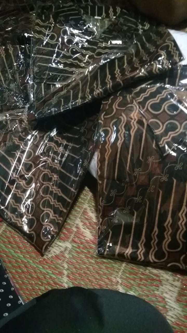 New Arrival Distro Batik Pria Bordir Sogan Hrb026 Batikaf Notoarto Batik