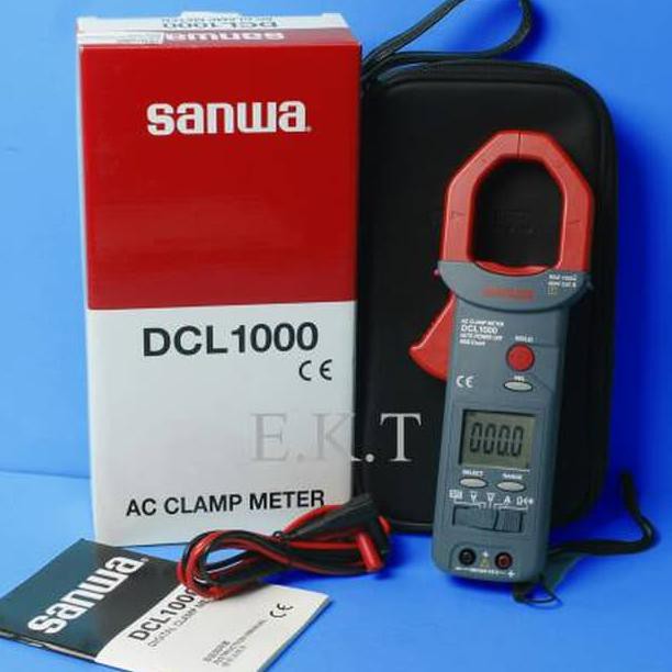Sanwa DCL1000 DIGITAL CLAMP METER TANG AMPERE 1000A JAPAN DCL-1000