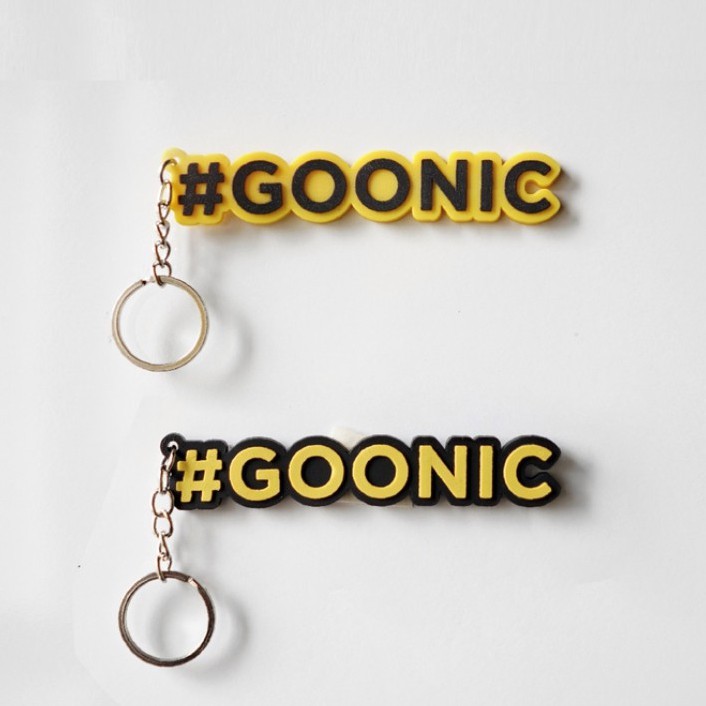 

ONIC Keychain #Goonic - Black & Yellow
