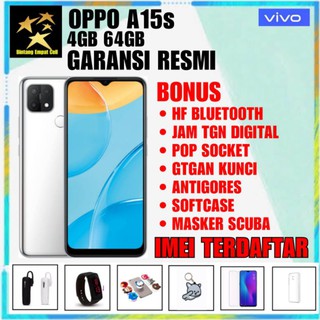 OPPO A15s 4/64 RAM 4GB INTERNAL 64GB GARANSI RESMI