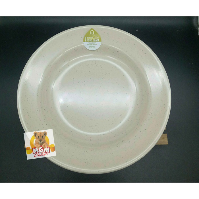 Piring Makan Melamine 9&quot; / 23CM piring Makan bahan Melamine 2009 Fancy