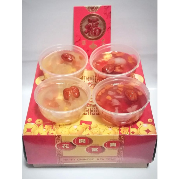 

BISA BAYAR DITEMPAT CNY hamper /kue imlek /chinese herbal pudding - Roselle Tea BERMUTU Kode 152