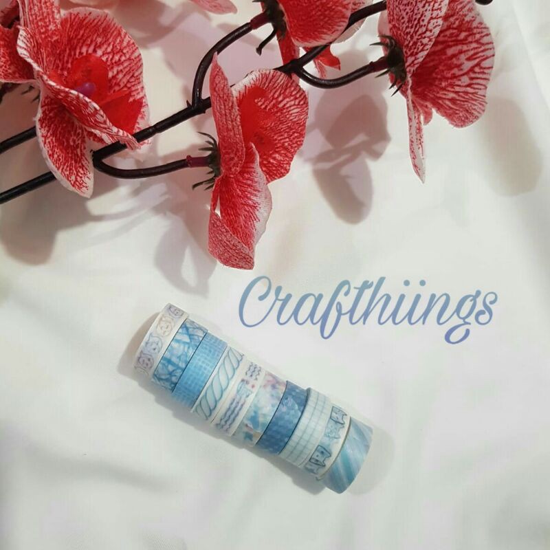 

Blue washi tape sample murah by Crafthiings