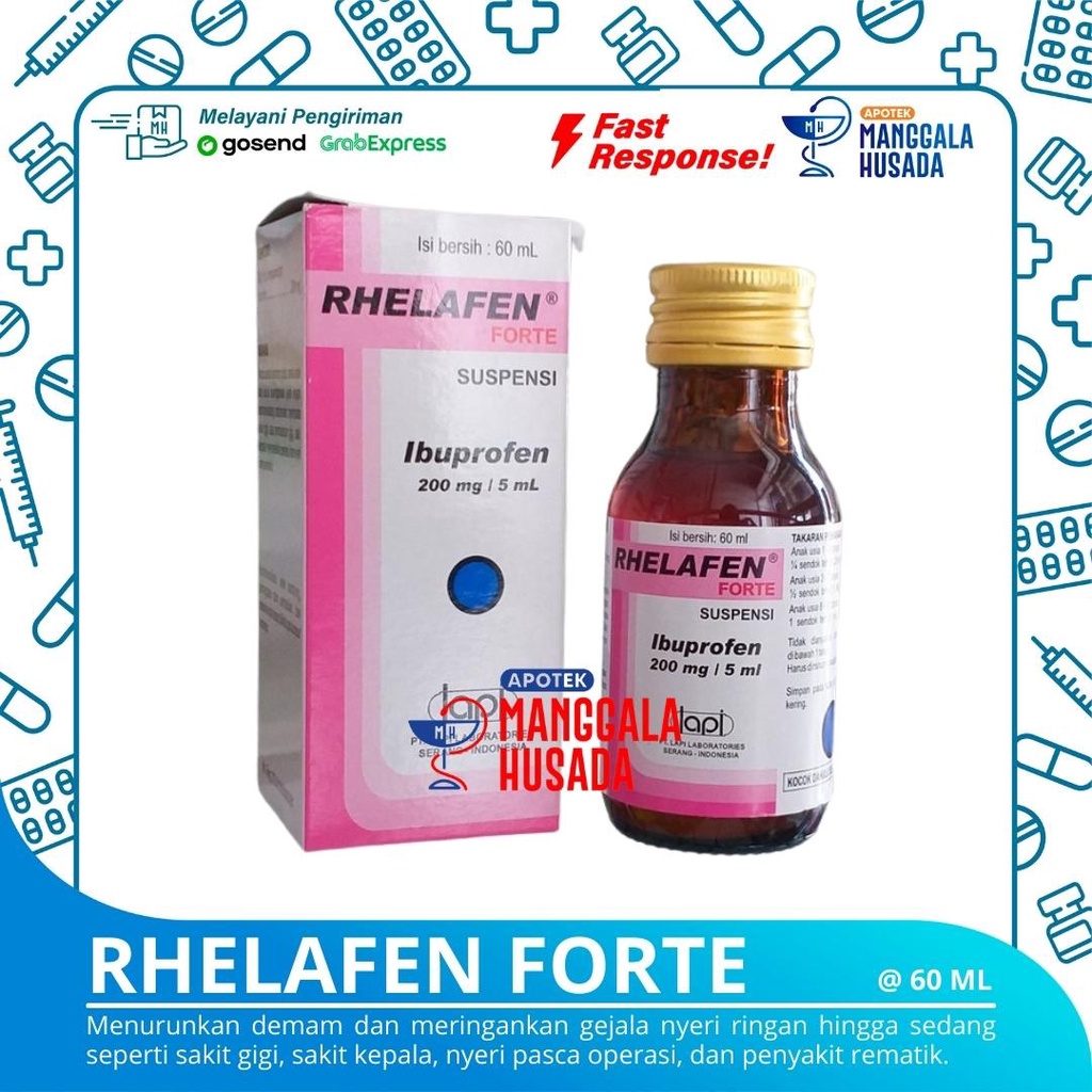 RHELAFEN FORTE SIRUP @ 60 ML