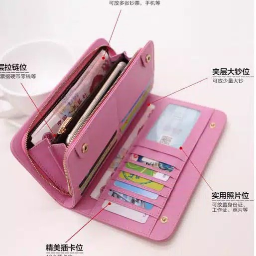 YA 087 - Wallet / Dompet Wanita Lipat Panjang fashion korea Ranita