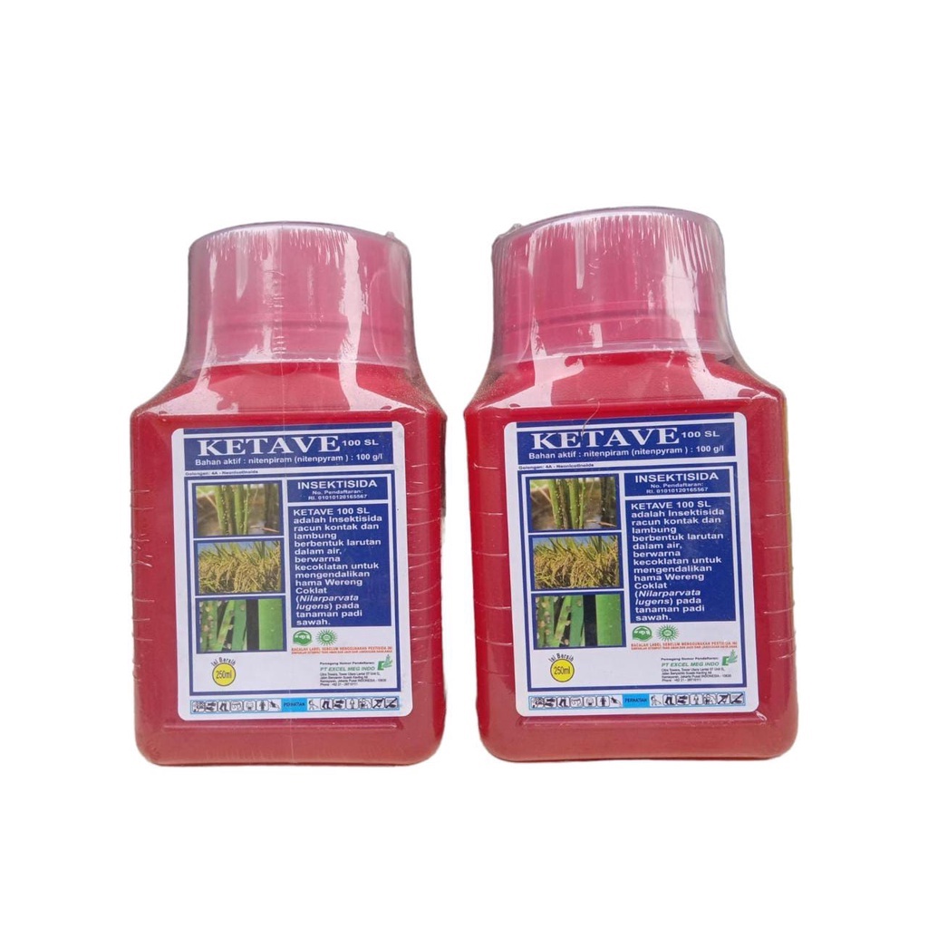 Ketave 100SL 250 ml Insektisida Racun Kontak Syram, Desanto 200g/l Niten 100 g/l