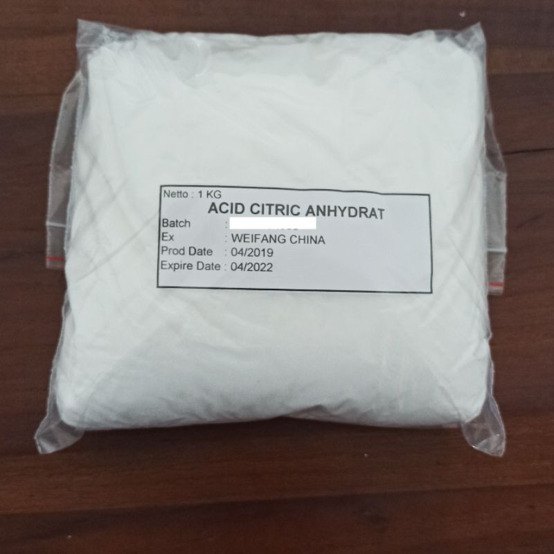 

acid citric mono/ asam sitrat 1 kg
