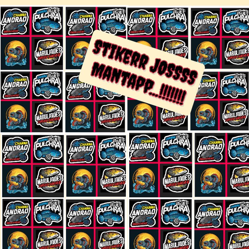 

Stiker chana 1lebar isi 77 @4*4 beli 20 bonus 2
