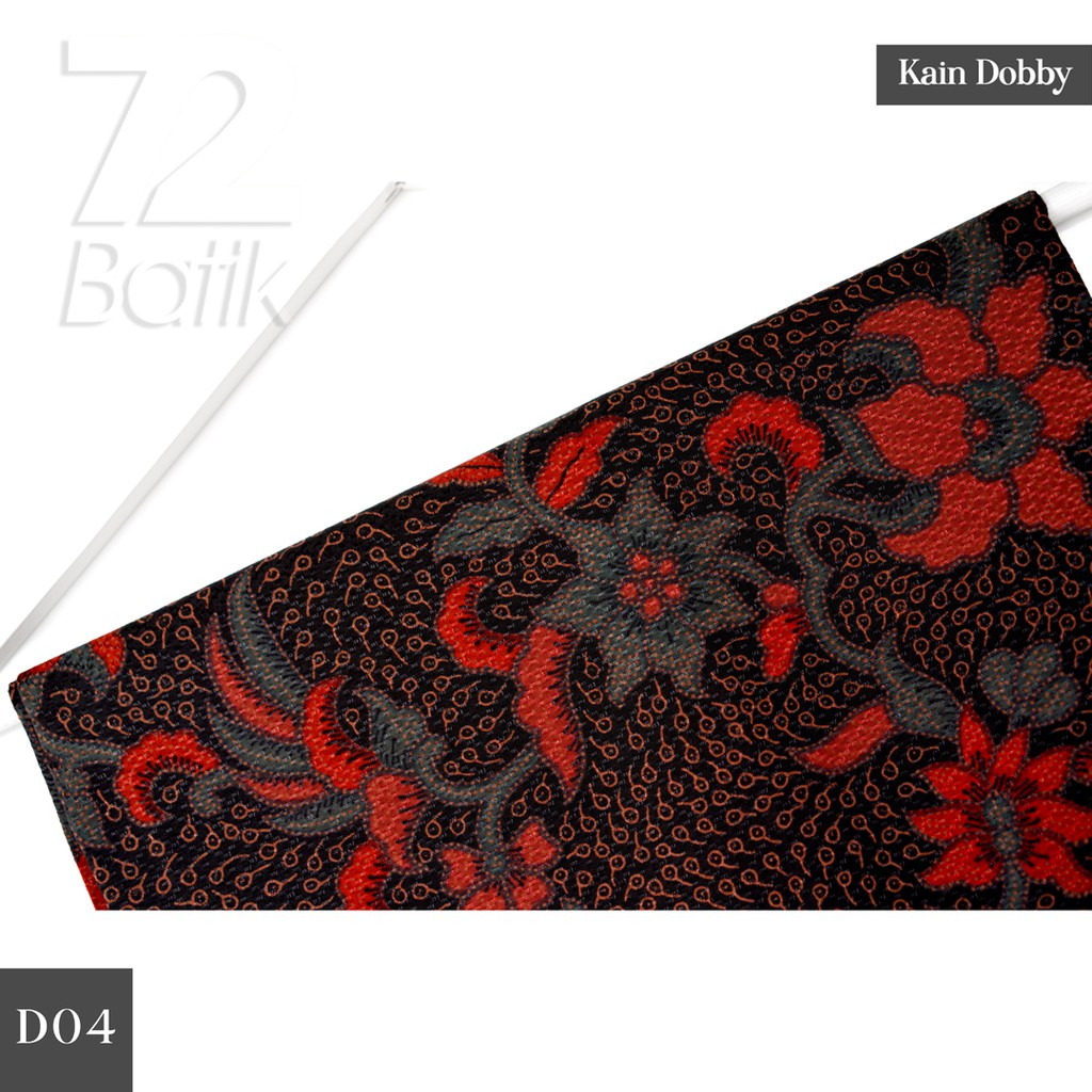 KAIN BATIK PREMIUM Dobby Motif Kembang Warna Hijau Merah Hitam Dolbi Dobi Doby Viscos 728385 Cap 72 Jarik Jarit Samping Kebat Panjang Batik Dobby Modern Premium Bahan Seragam Batik Pernikahan Kantor Keluarga Murah Kamen Jadi Batik Bali Lembaran