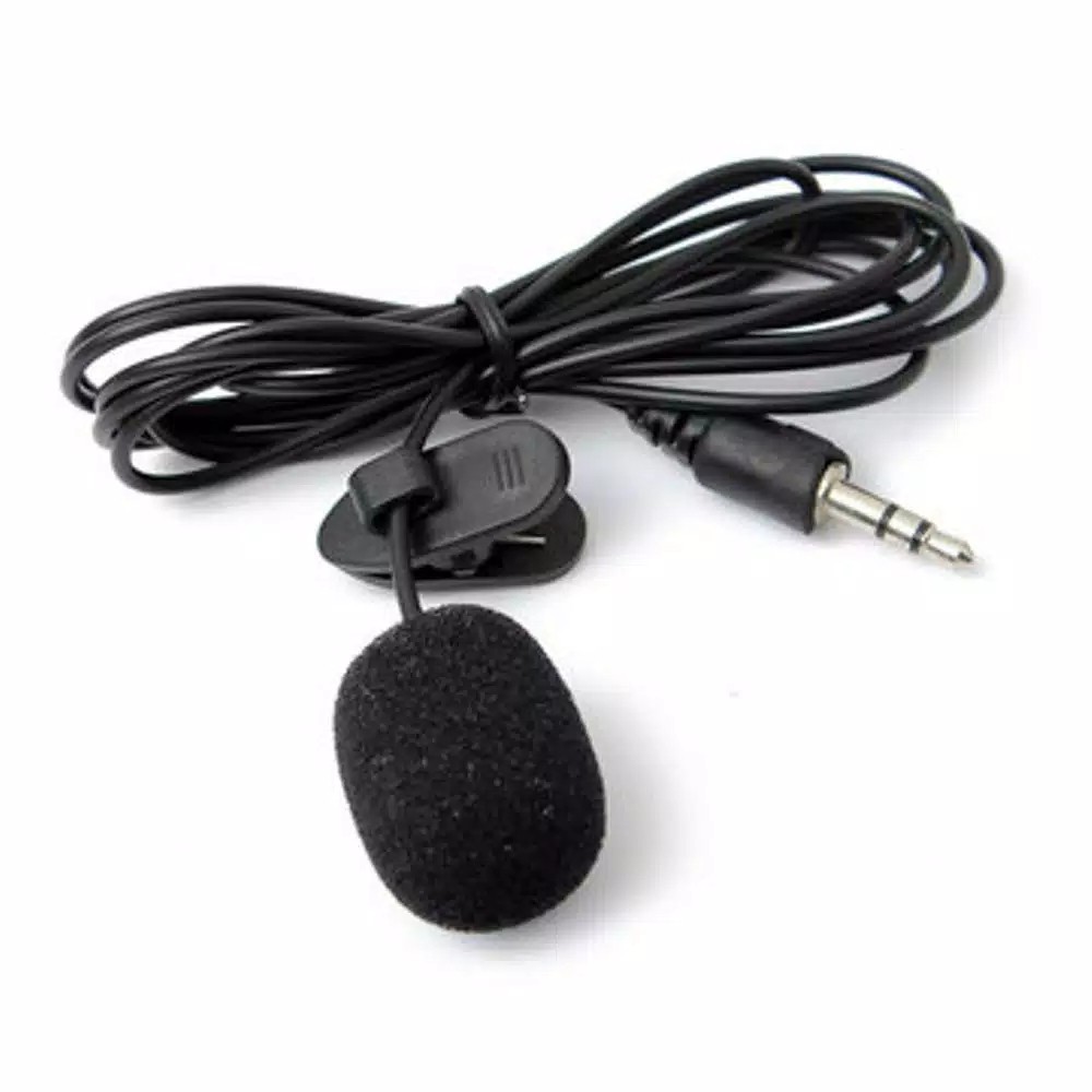 Microphone With Clip For Smartphone Laptop Tablet PC Mic 3.5mm Microphone Haraga Diskon!!