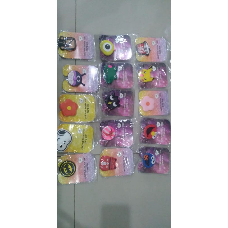 

POP SOCKET 4D DENGAN LEM 3M