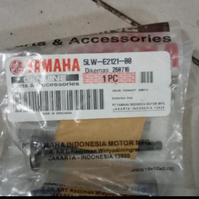 ORIGINAL YGP payung klep set in ex Mio nouvo 5tl 5mx 5 lw