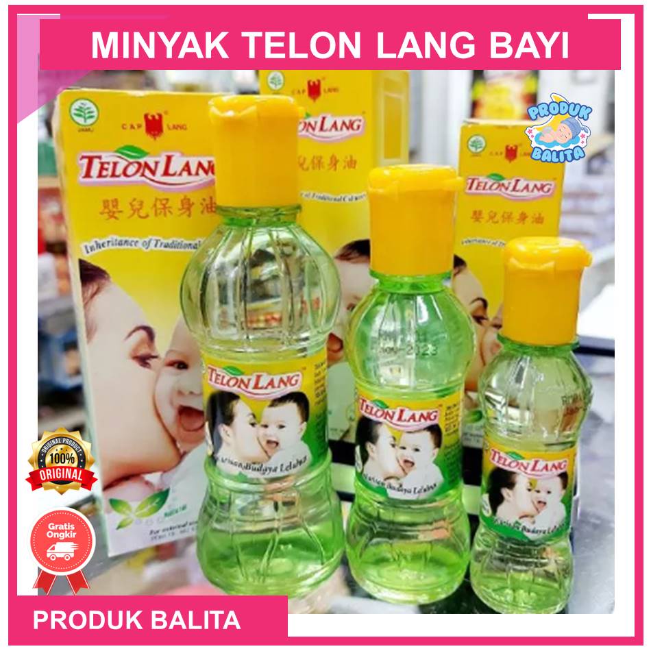 Cap Lang Minyak Telon Bayi Ukuran 30ml 100ml Minyak Telon Cap Lang Bayi Terlaris