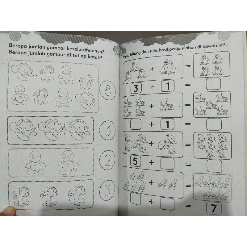 Buku Juara Cepat Berhitung Matematika untuk TK-2