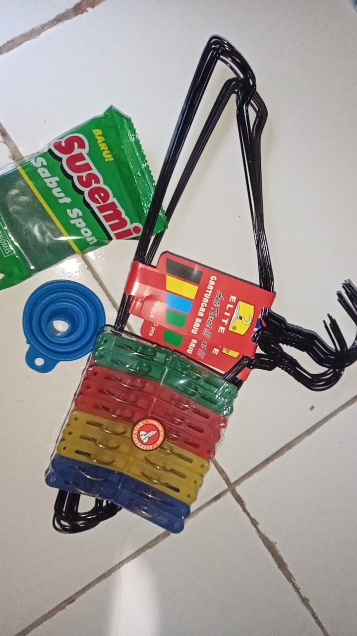 Corong Bulat Lipat Air Karet Silikon Minyak