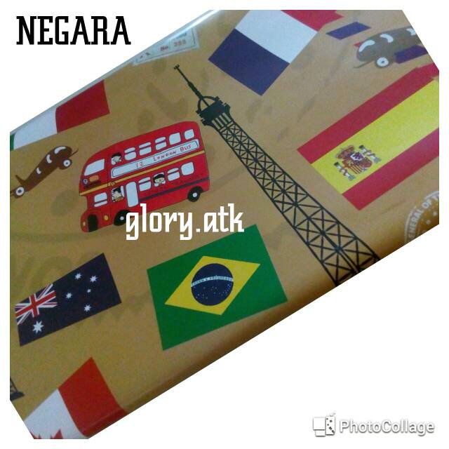 

KERTAS KADO GLOSSY NEGARA/BENDERA
