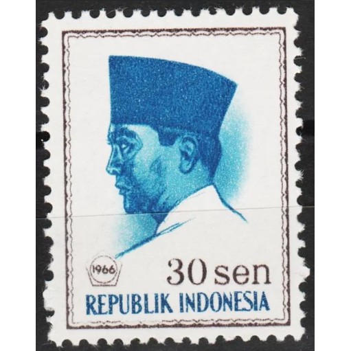 

12111 Indonesia MNH 1v 01.1966 President Soekarno - 519