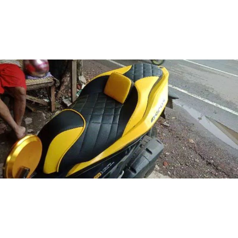 Jok Honda Aerox mbtceh-Jok Aerox modif cobra