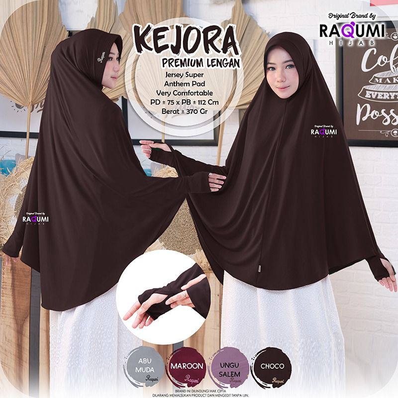 Kejora Premium Lengan Original Raqumi Hijab