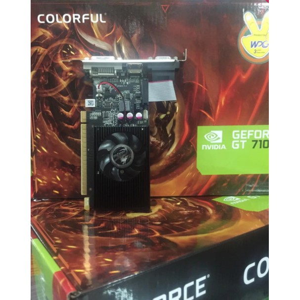 VGA Colorful GeForce GT 710 2GB