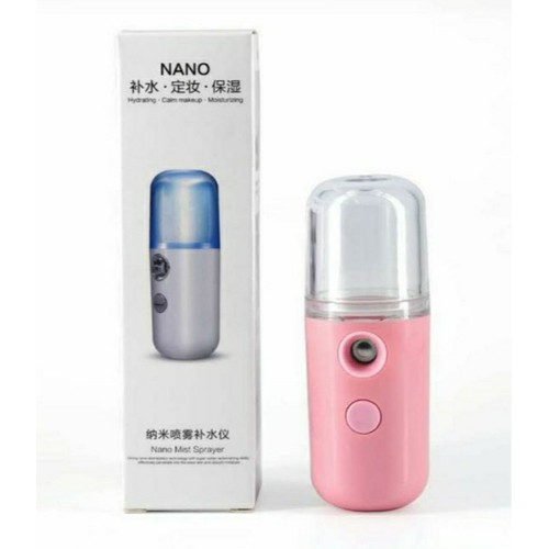 Nano Spray Perawatan Wajah Mini Portable USB / Mist Sprayer Pelembab Wajah