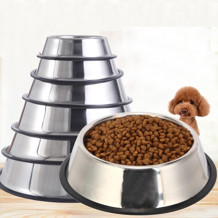 PH.Medan  Bowl Stainless Steel / Tempat Makan Hewan Anjing Kucing