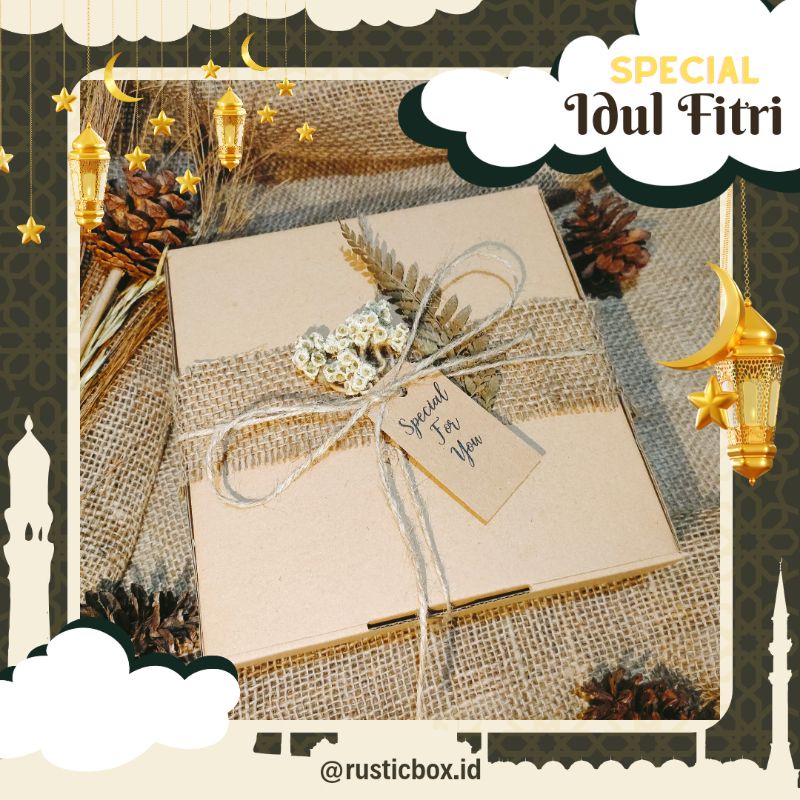 

Gift Box / Box Kado / Kotak Kado / Kotak Hampers / Box Hampers Rustic
