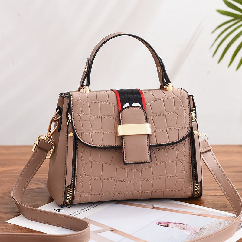 BJ81617 - BLACK/BROWN/GRAY/GREEN/KHAKI/PINK - TAS SLEMPANG JINJING TOTEBAG HANDBAG TAS WANITA FASHION IMPORT MODIS ELEGAN TERMURAH TERLARIS TERBARU BAGSTORE JAKARTA TAS BATAM JT11071 GT1617