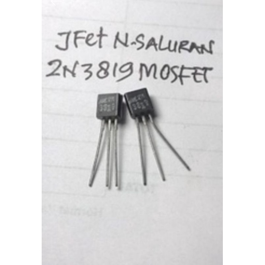 2N3819 transistor 2n3819 JFET N-Saluran 0.05A-25V ORI