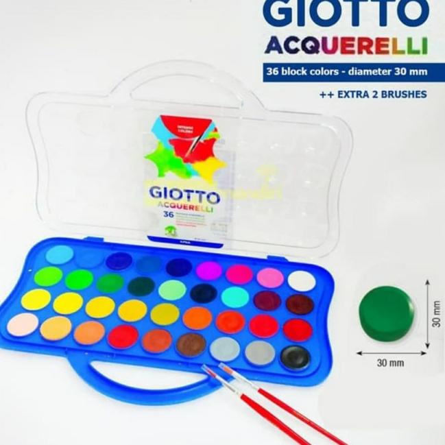 

GIOTTI ACQUERELLI MINI 36 WARNA WATERCOLOR CAT AIR