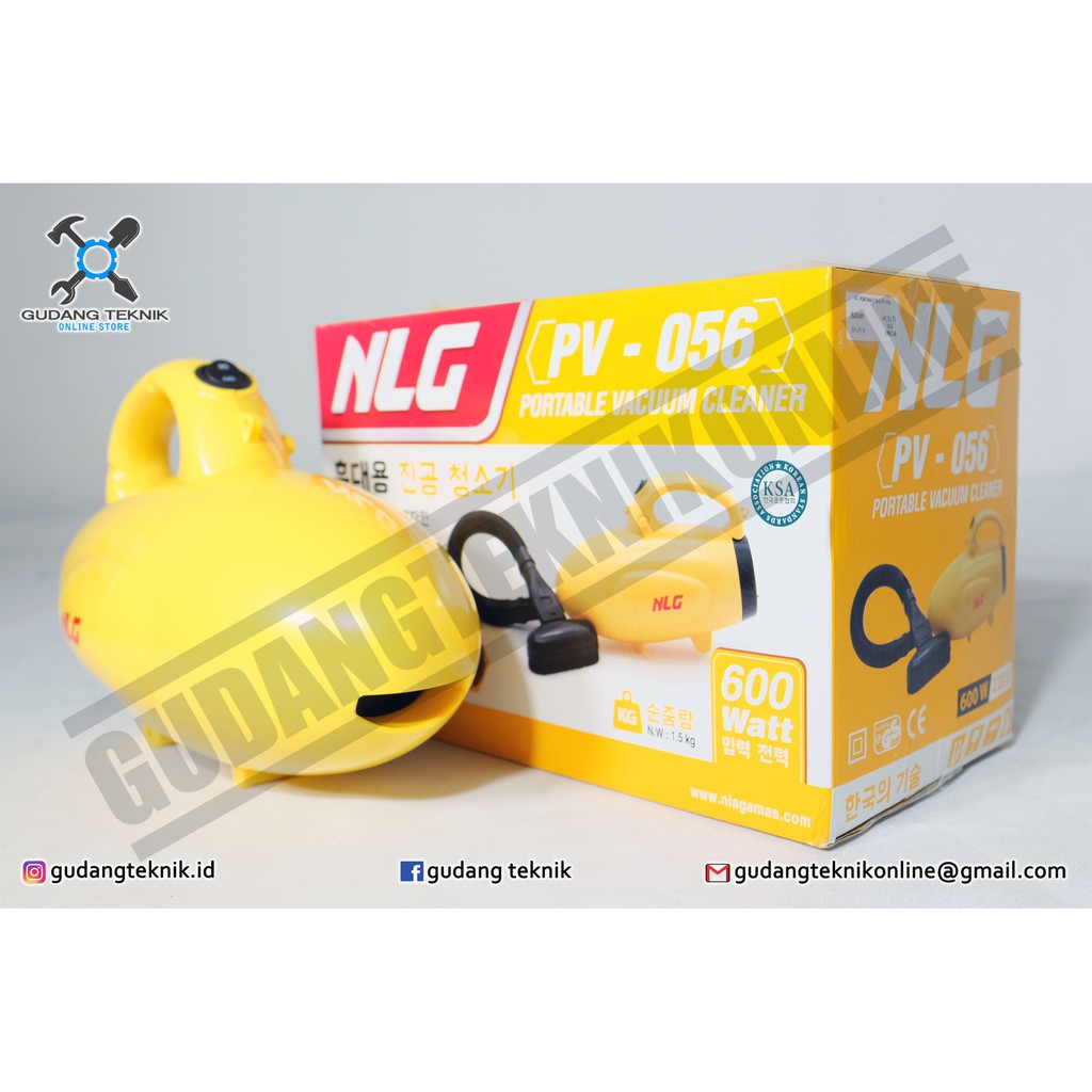 PENYEDOT DEBU NLG / VACUUM CLEANER PORTABLE NLG PV 056