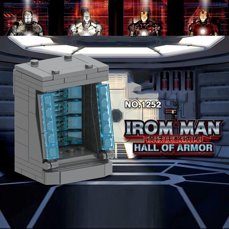 Hall of Armor Lego Minifigure XH1252 Bootleg