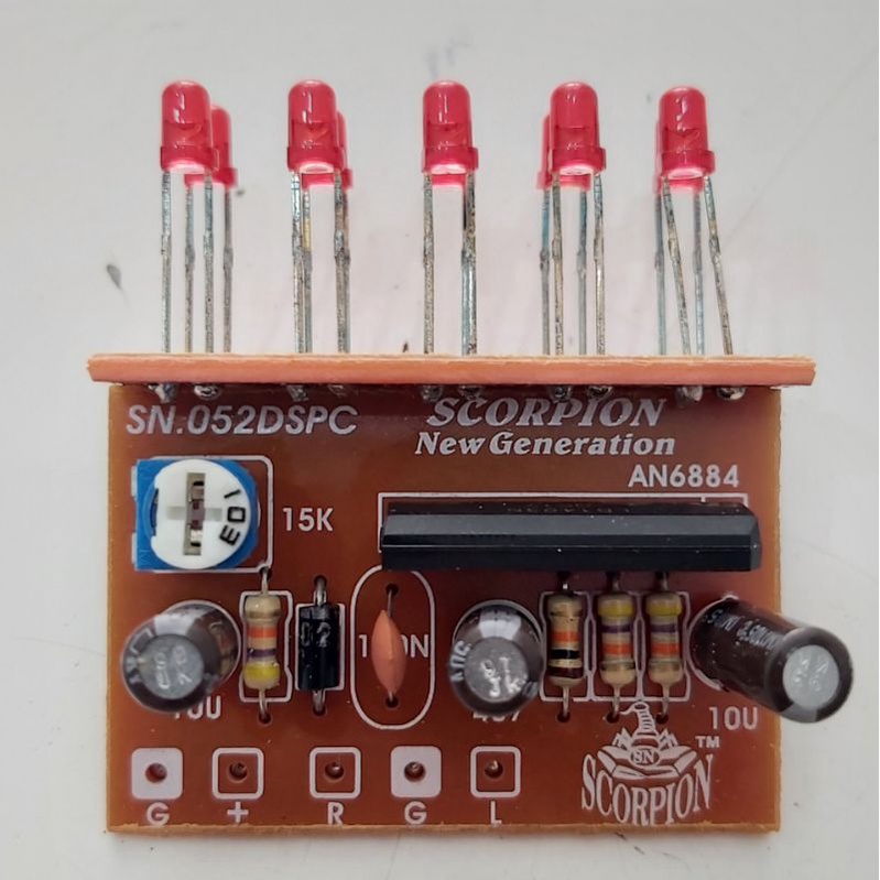 Kit LED VU Display SN-052 Scorpions Kit IC LM1403N