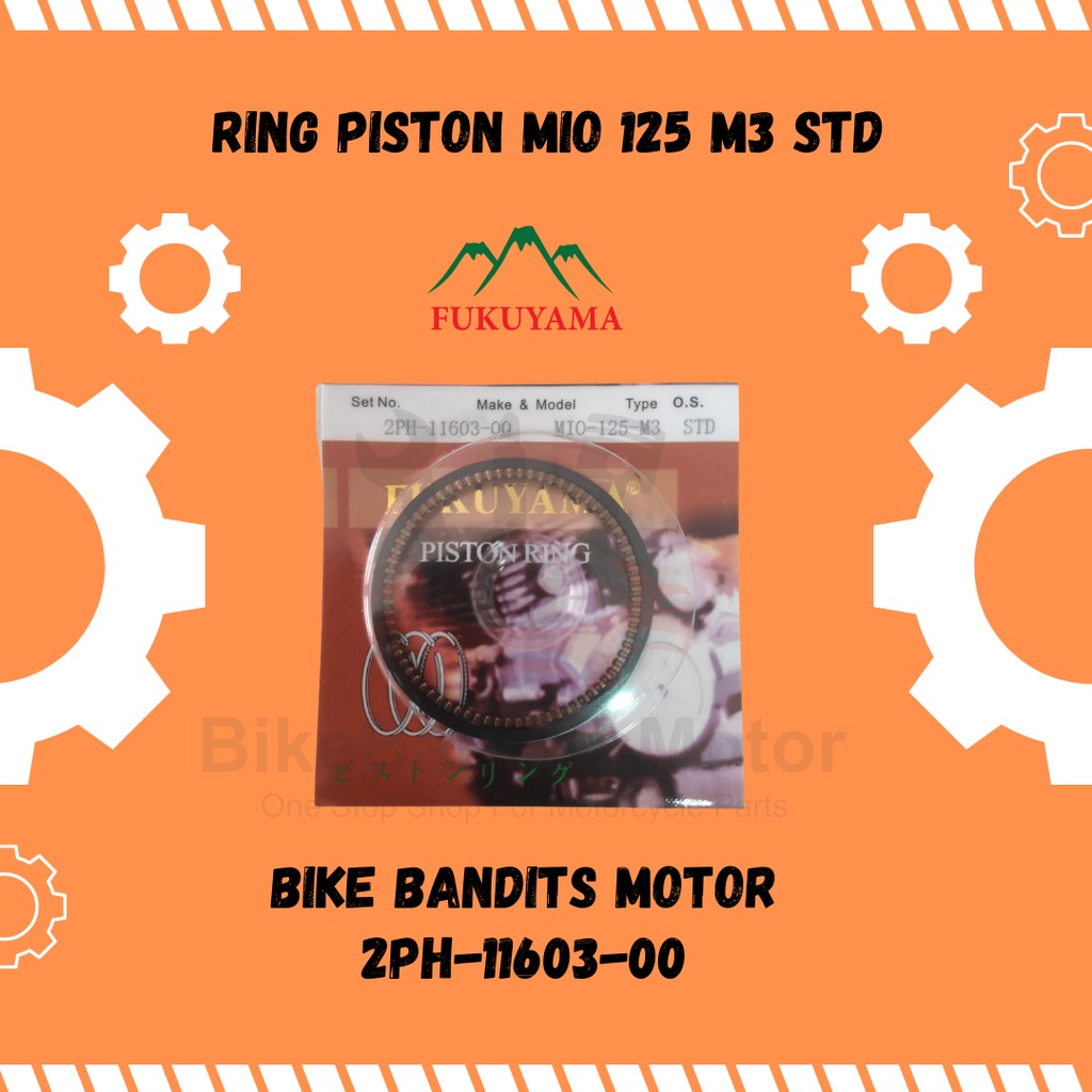Ring Piston Mio 125 M3 Fukuyama