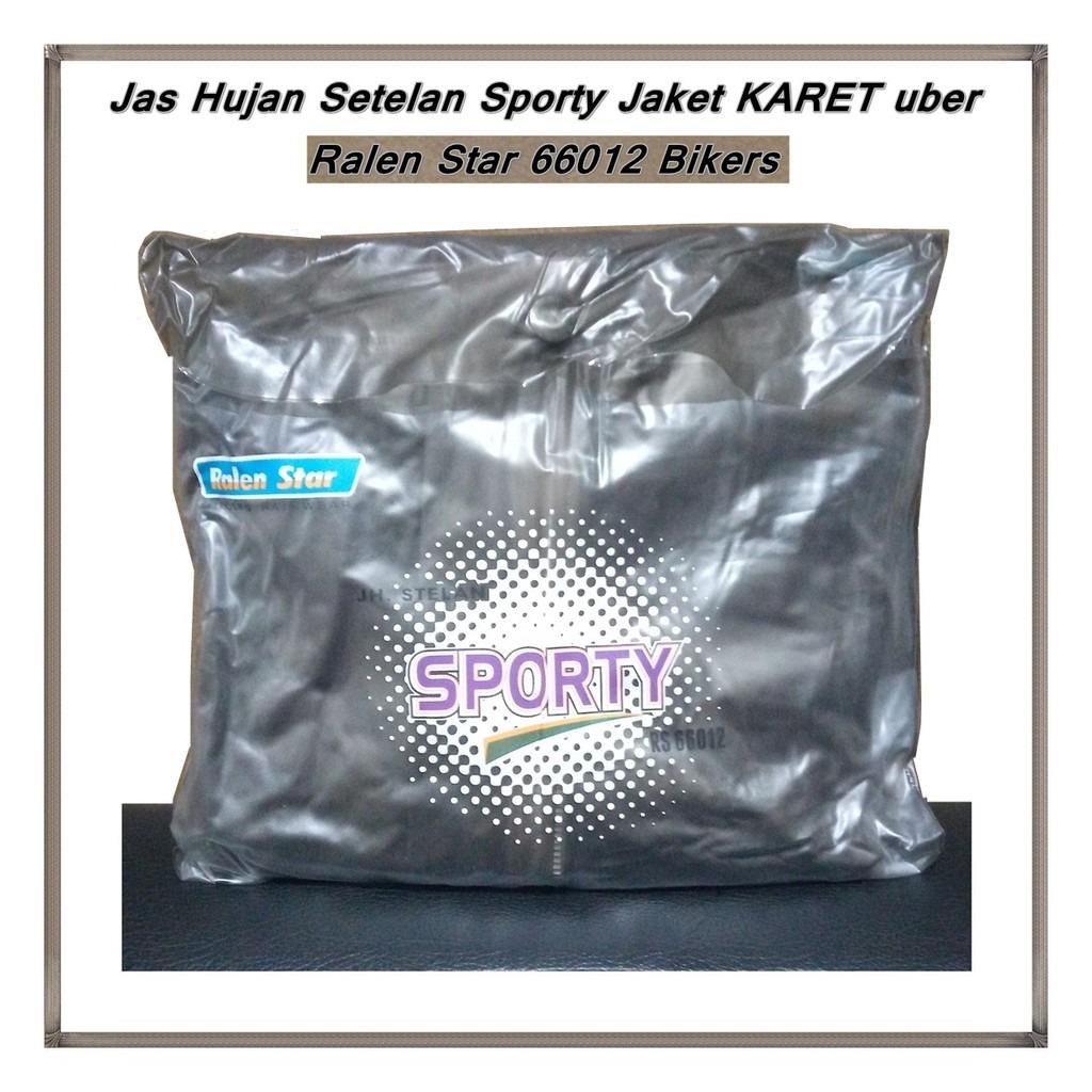 Setelan Jas Hujan Ralen Star Jas Hujan Pria Jaket Celana - 66012