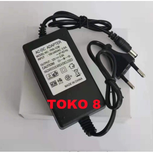 ADAPTOR DC 12V 2A 3A MURNI TRAFO POWER SUPPLY UNTUK LAMPU STRIP ALL CCTV DVR HDD ADP PSU BNC DRAT